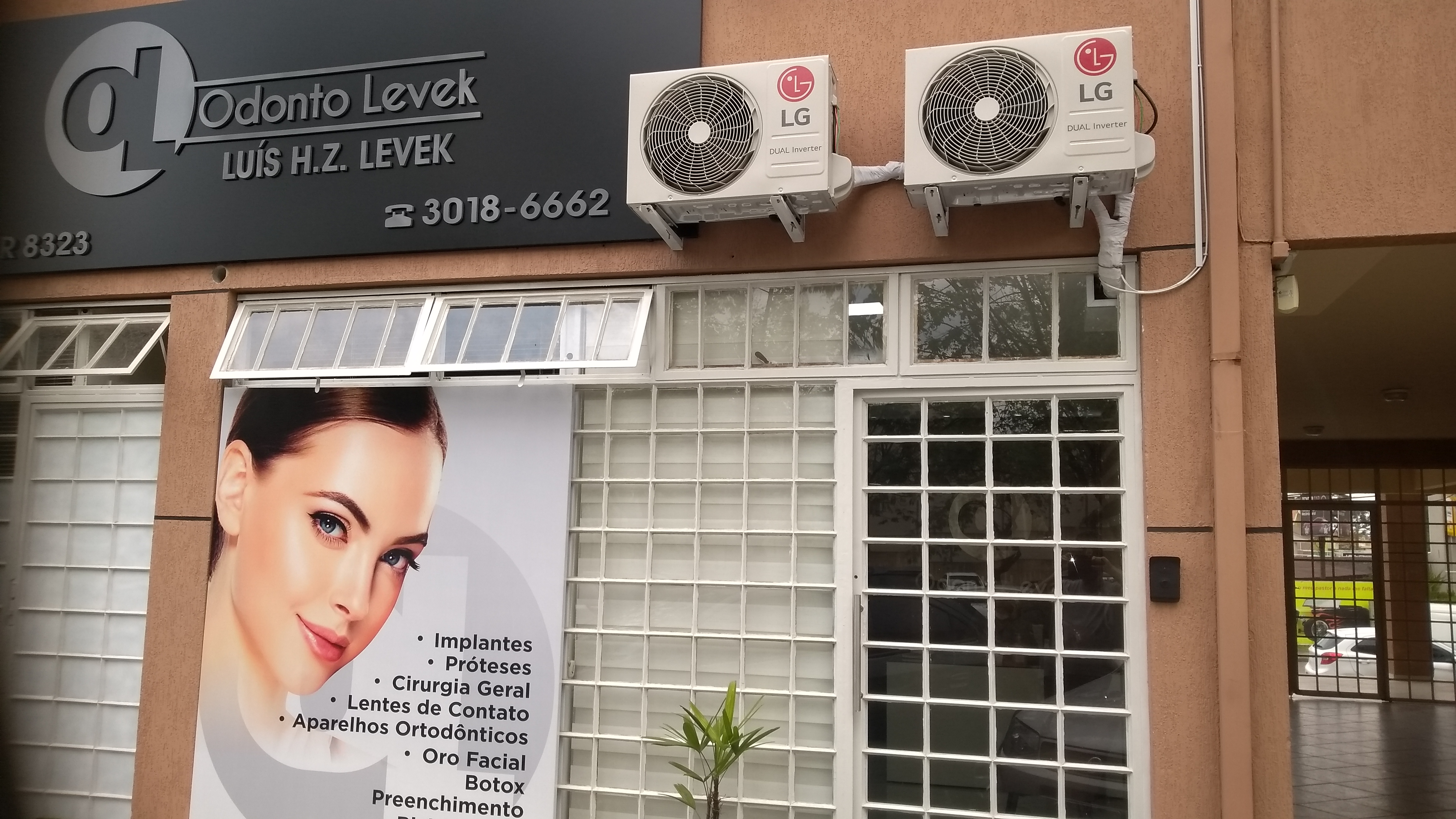Entrada da Odonto Levek