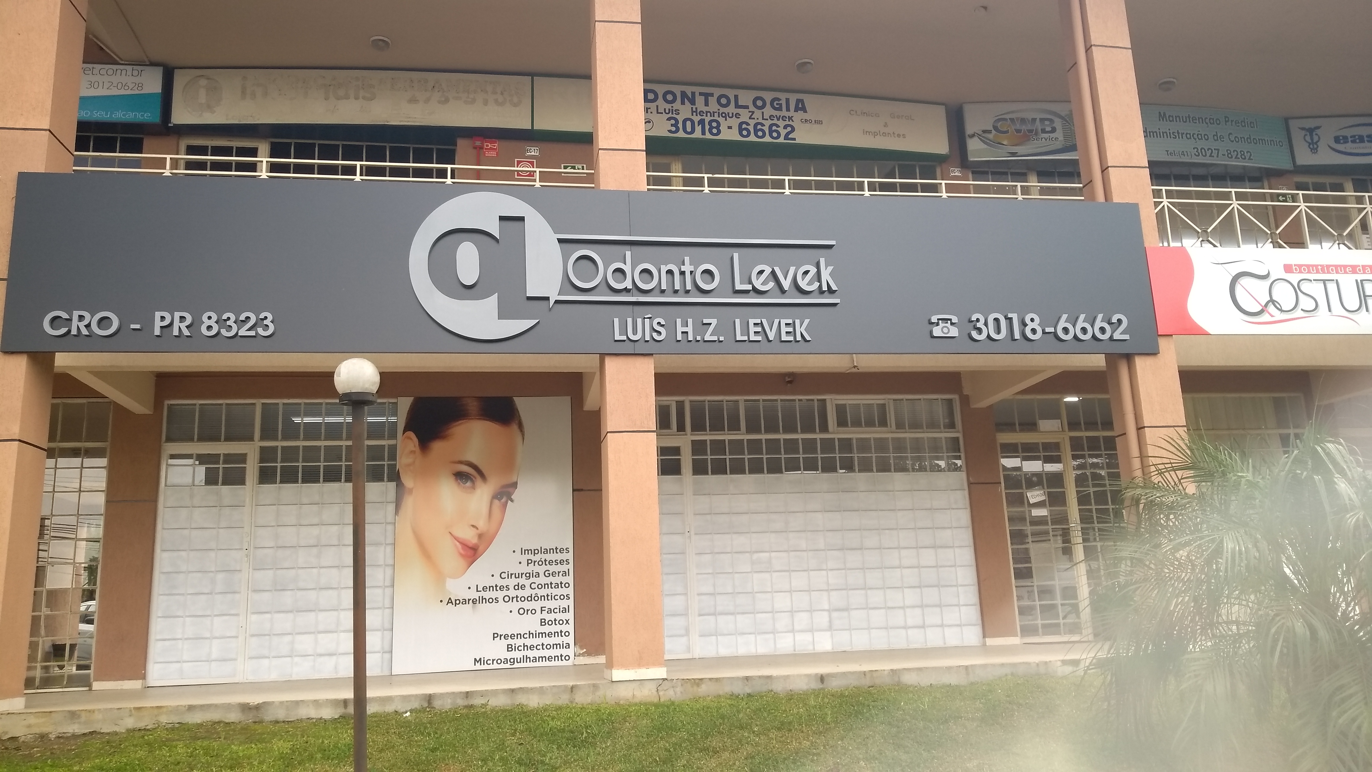 Fachada da Odonto Levek
